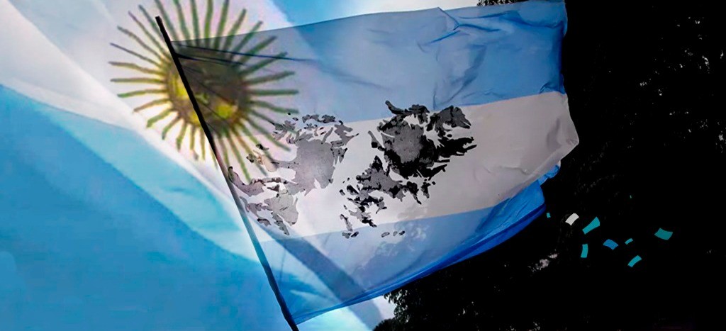 6-11-1820 |  Izamiento de la Bandera  en Malvinas