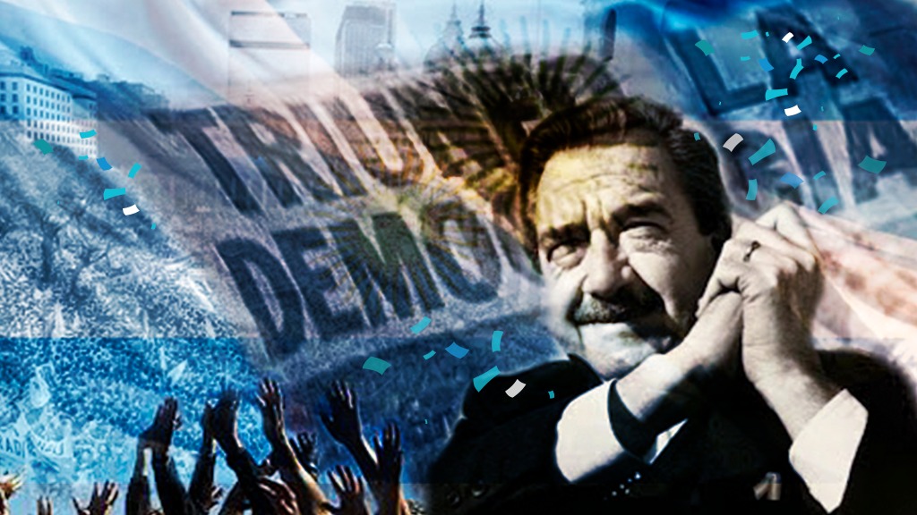 RETORNO A LA DEMOCRACIA |  Asume Alfonsín