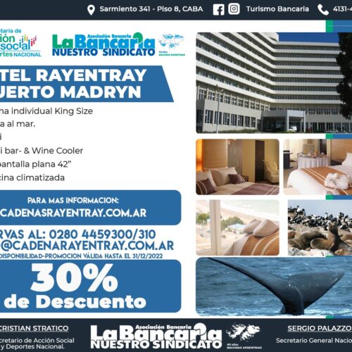 Hotel Rayentray – Puerto Madryn