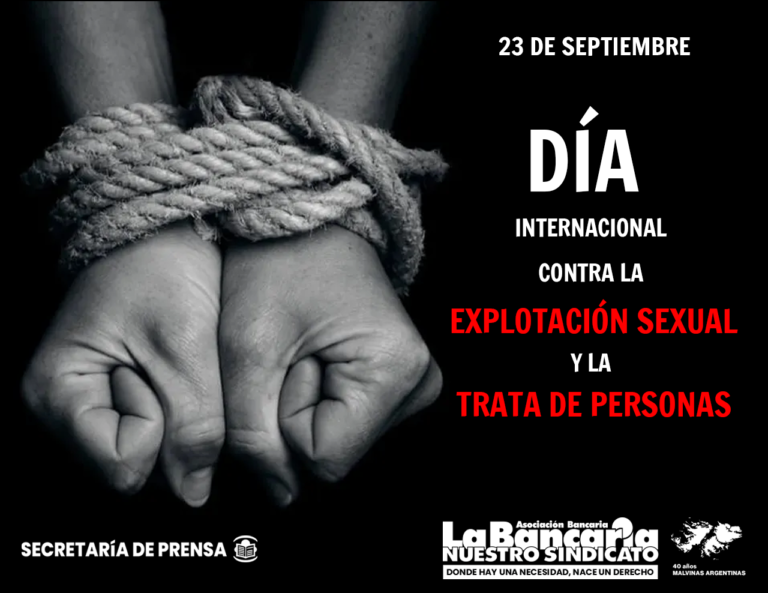 23 De Septiembre Día Internacional Contra La Explotación Sexual Y La Trata De Personas La 2839