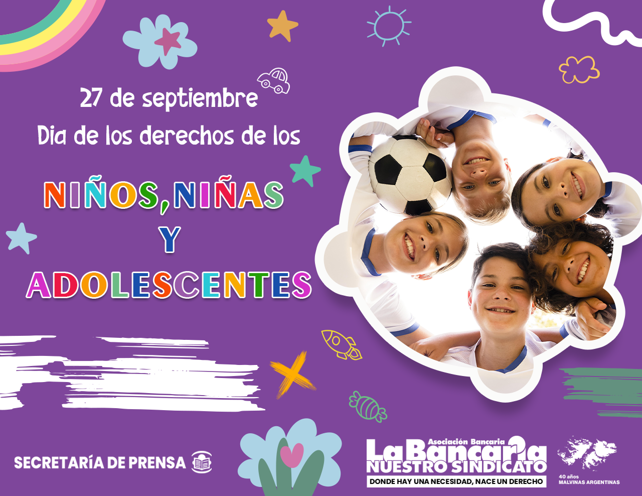 27 De Septiembre Día De Los Derechos De Los Niños Niñas Y