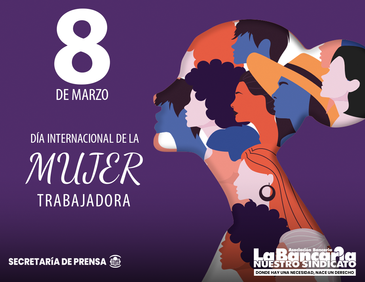 8 De Marzo DÍa De La Mujer Trabajadora La Bancaria 