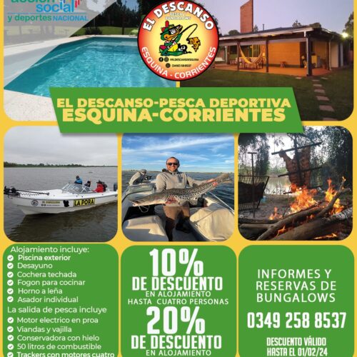 El Descanso Pesca Deportiva. Esquina Corrientes