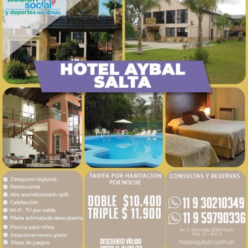 Hotel Aybal. Salta