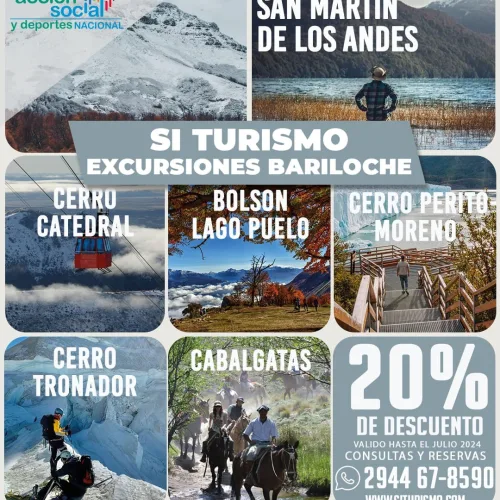 SÍ Turismo. Excursiones Bariloche