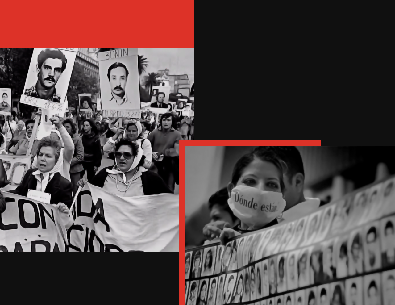 30 DE AGOSTO. Día Internacional de las Víctimas de Desapariciones Forzadas
