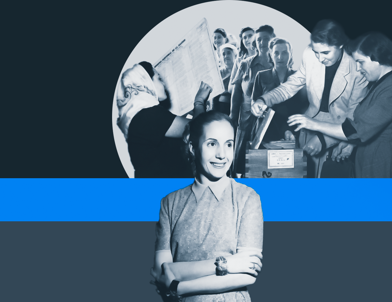11 DE NOVIEMBRE 1951. Las mujeres argentinas votan por primera vez