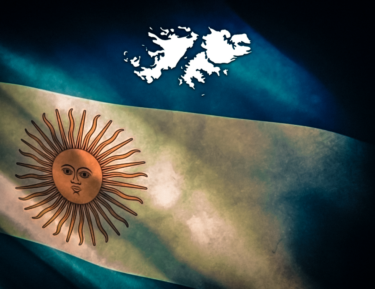 6 DE NOVIEMBRE 1820. Primer izamiento de la bandera argentina en Malvinas