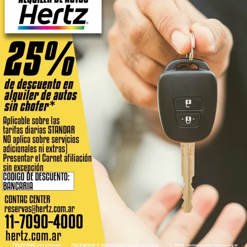 Hertz alquiler de autos.