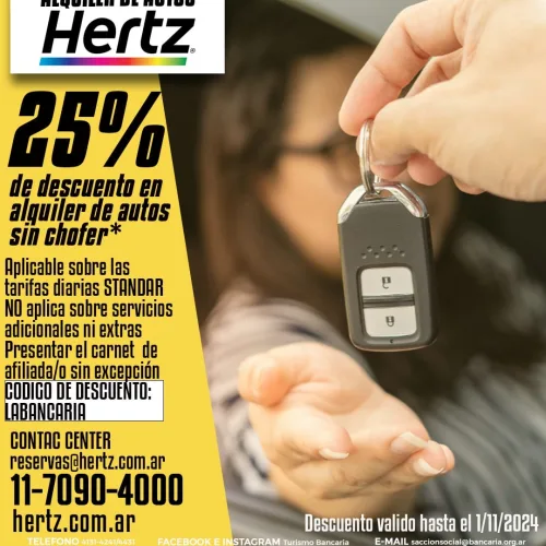 Hertz alquiler de autos.