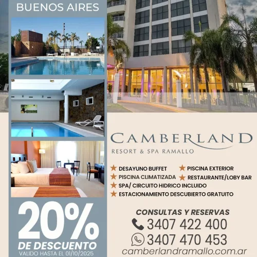 Camberland Resort & Spa. Ramallo Buenos Aires