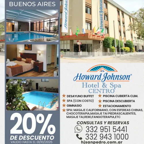 Howard Johnson Hotel & Spa. San Pedro-Buenos Aires