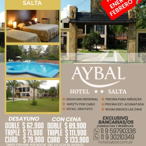 Aybal Hotel. Salta