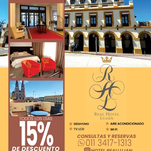 Real Hotel Luján. Luján-Buenos aires