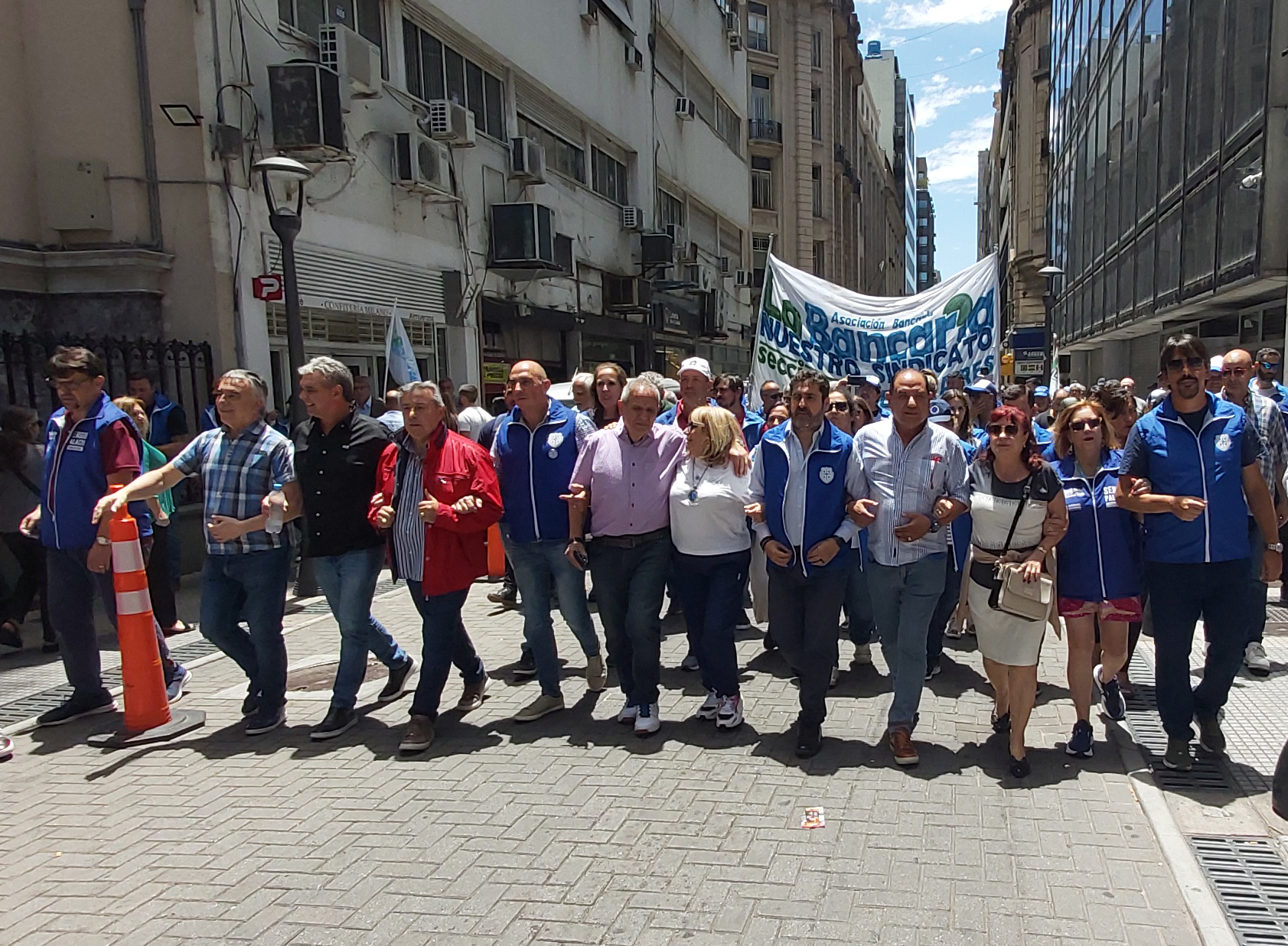 La Bancaria movilizó en la Jornada Federal de Lucha