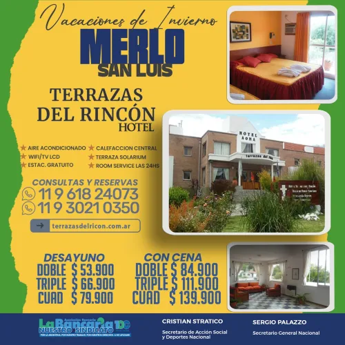 Terrazas del Rincón. Merlo-San Luis