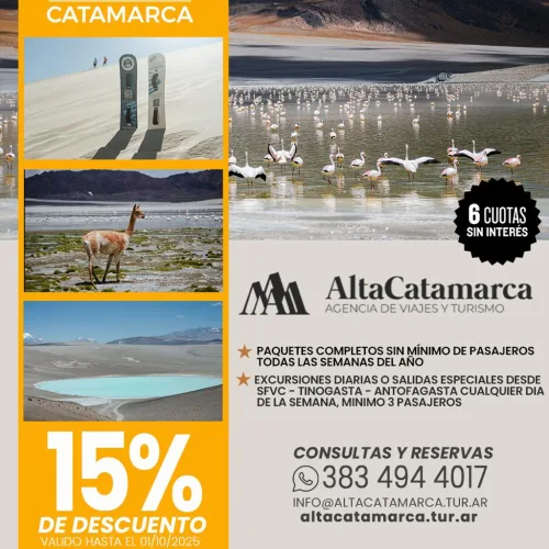 Alta Catamarca. Faimbala, Antofagasta, Tinogasta