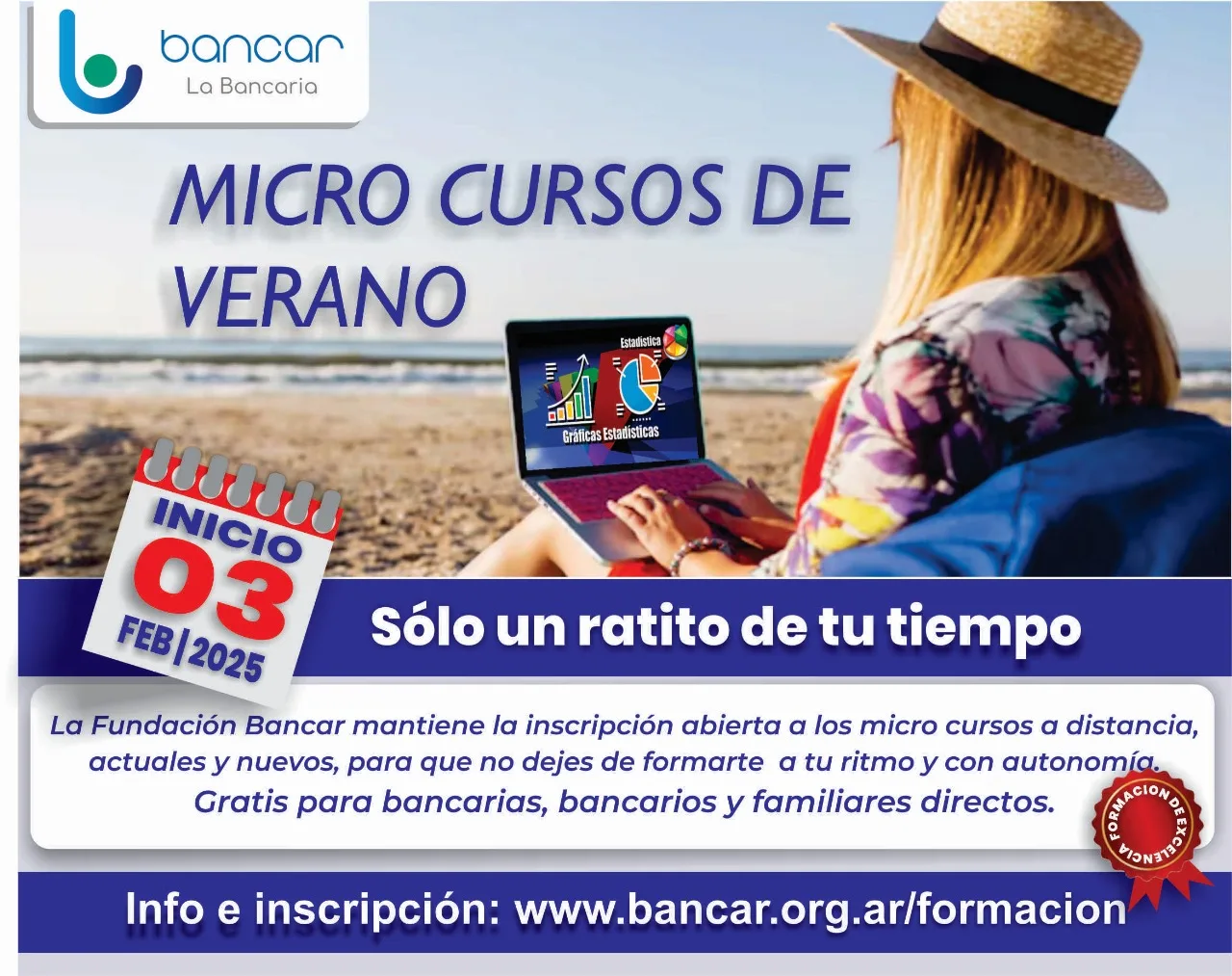 BANCAR. Micro cursos de verano