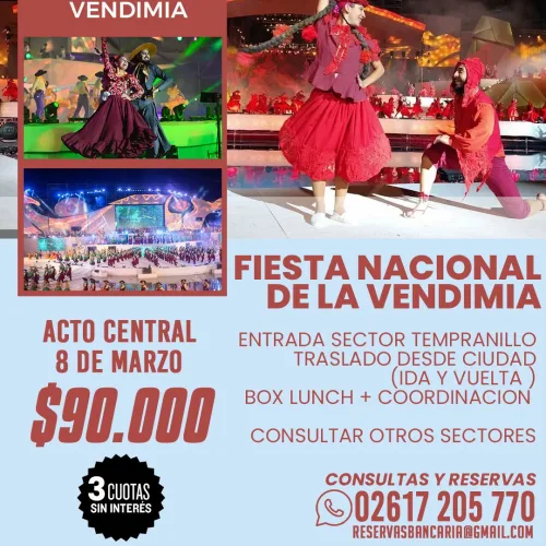 Fiesta Nacional de la Vendimia. Mendoza