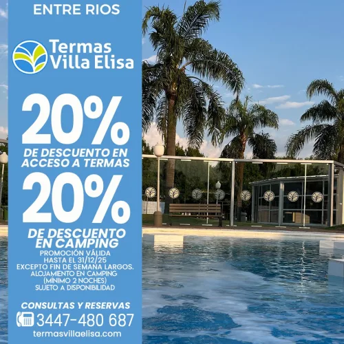 Termas Villa Elisa. Entre Ríos