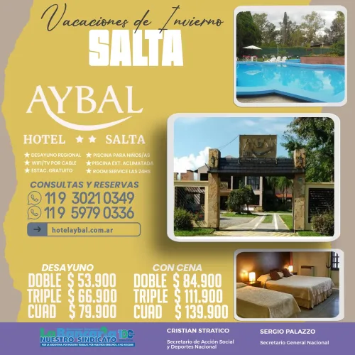 Aybal hotel. Salta