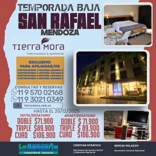 Tierra Mora hotel boutique & apartments. San Rafael-Mendoza