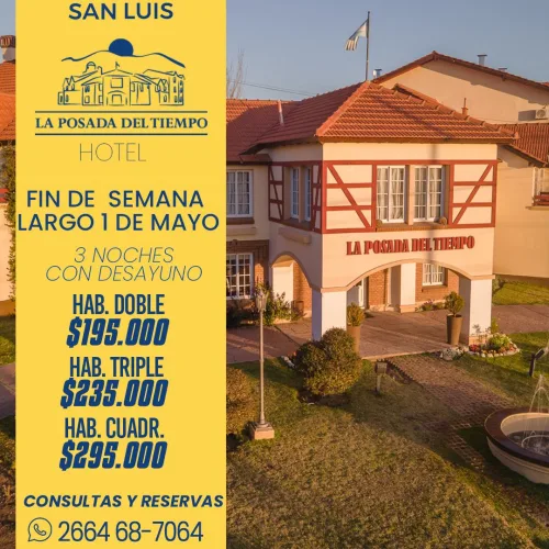 La Posada del Tiempo. Merlo, San Luis