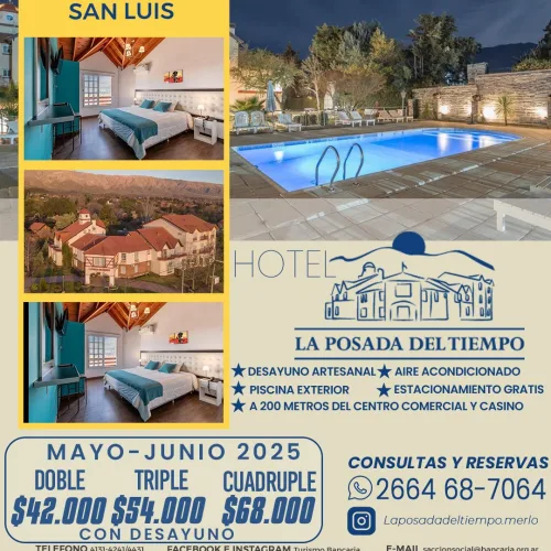 La Posada del Tiempo. Merlo-San Luís