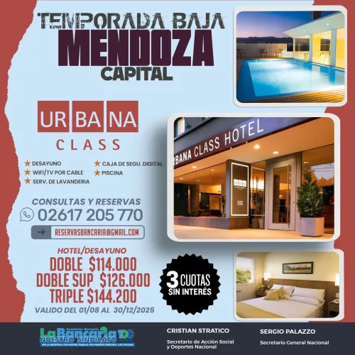 Urbana Class. Mendoza capital
