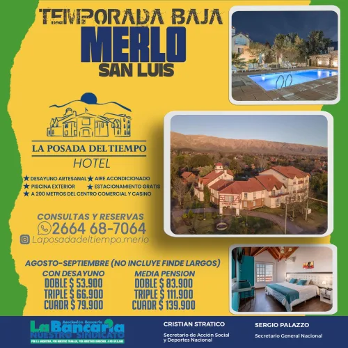 La Posada del Tiempo. Merlo-San Luis