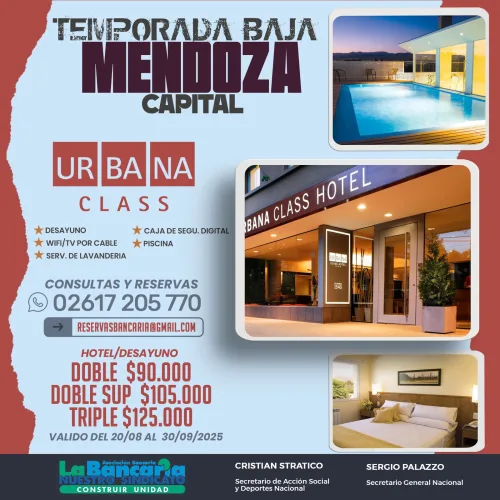 Urbana Class. Mendoza capital