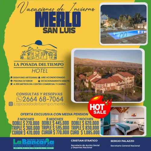 La Posada del Tiempo. Merlo-San Luis