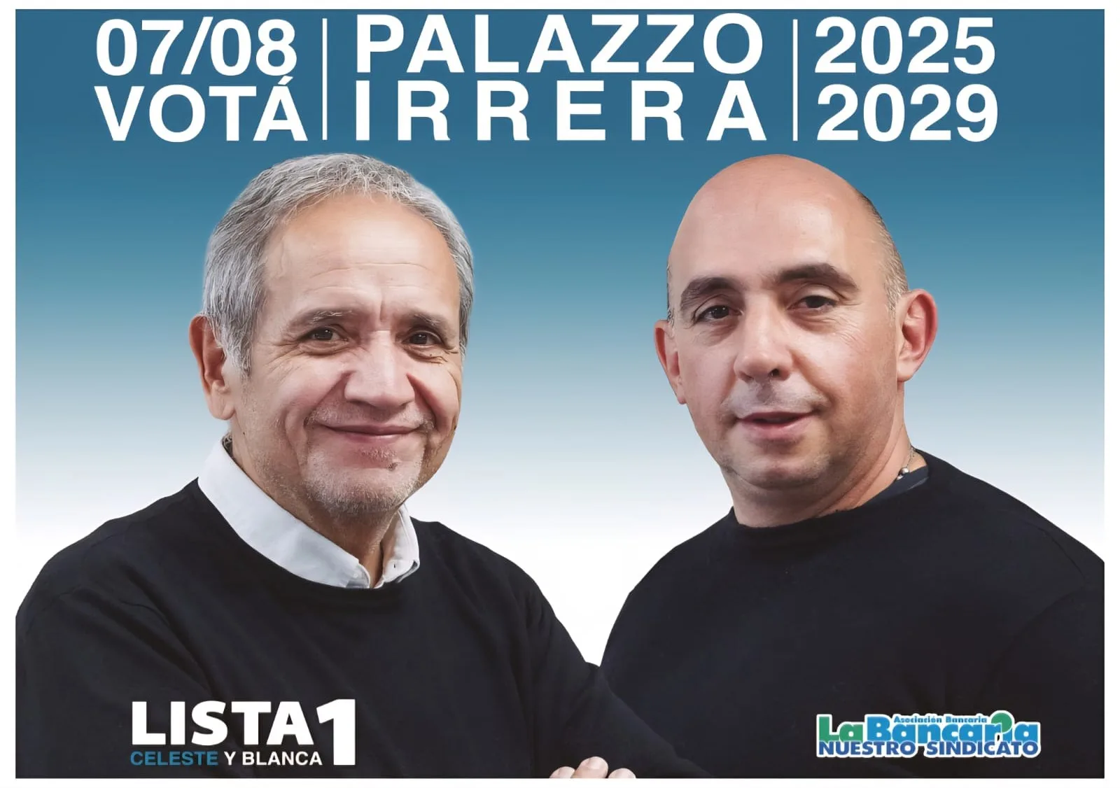 7 de agosto | ELECCIONES NACIONALES BANCARIAS