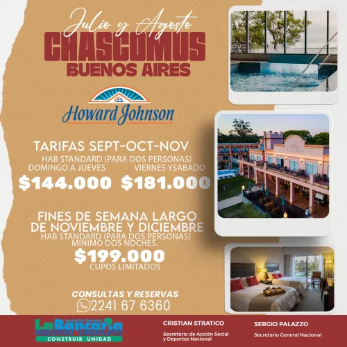 Howard Johnson. Chascomús, Buenos Aires
