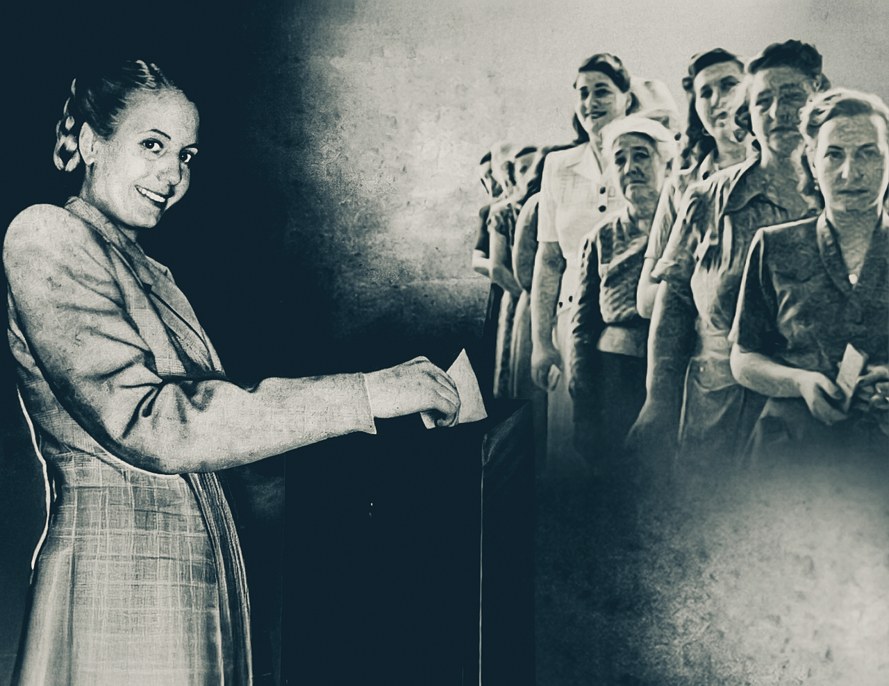 23 DE SEPTIEMBRE 1947. Se promulga la ley del voto femenino