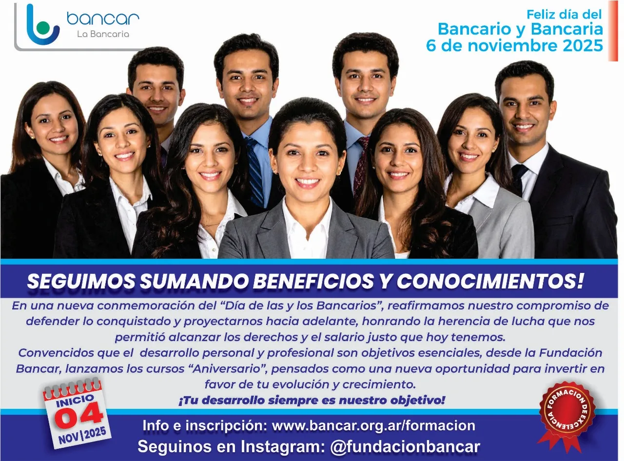 BANCAR. Cursos de noviembre
