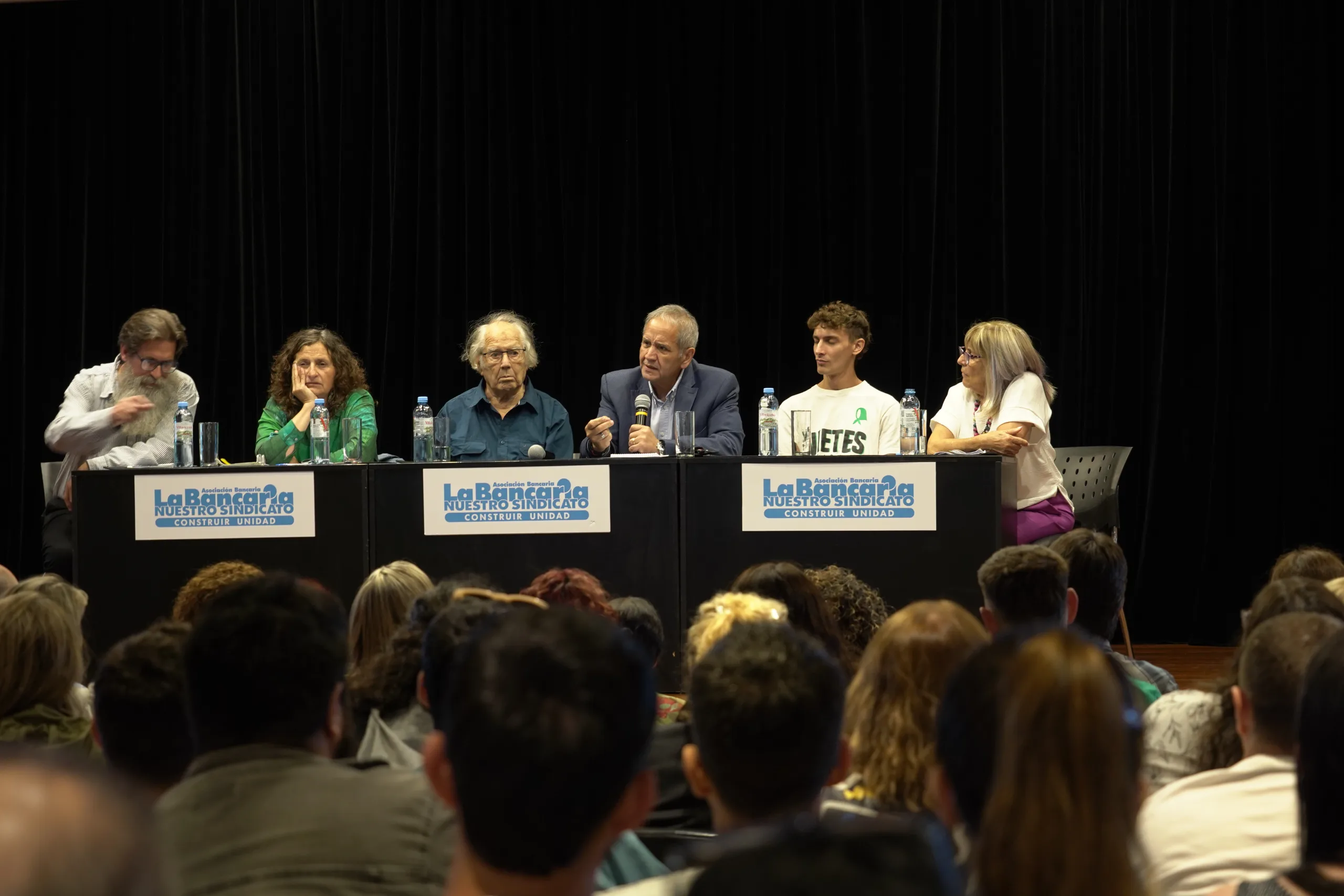 Con la participación de Sergio Palazzo, la Bancaria debatió sobre democracia, memoria y derechos humanos