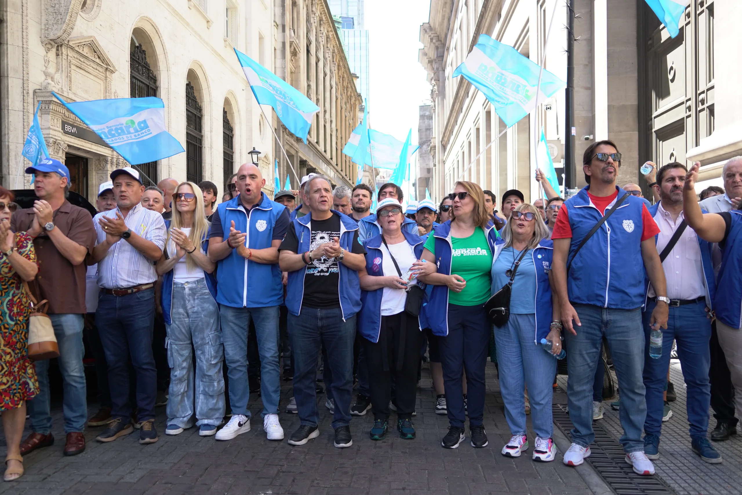 Masiva movilización de la CGT contra la reforma laboral de Milei