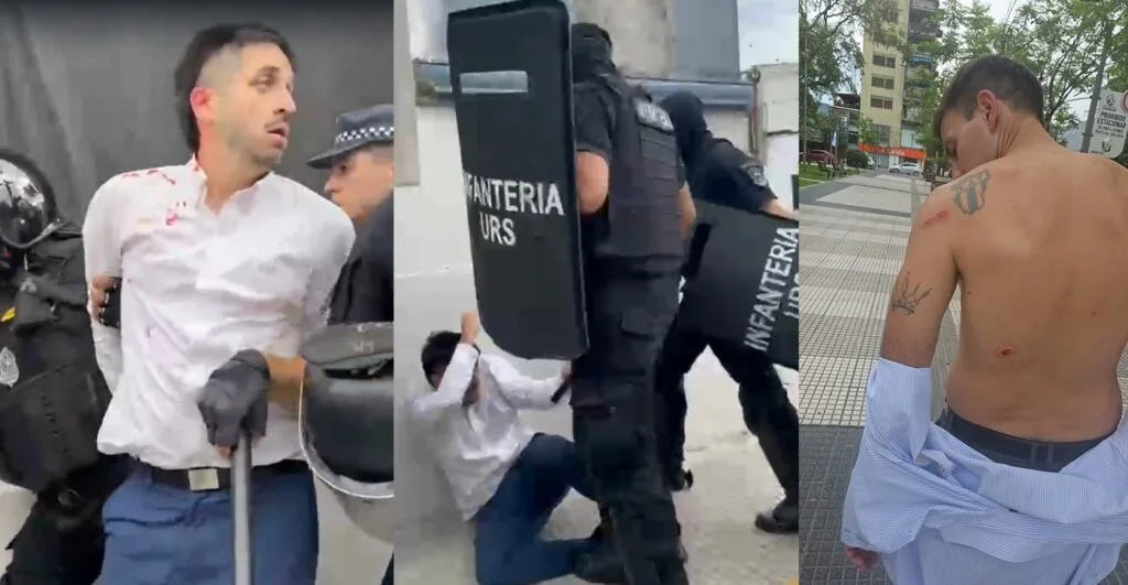 BRUTAL REPRESIÓN EN TUCUMÁN