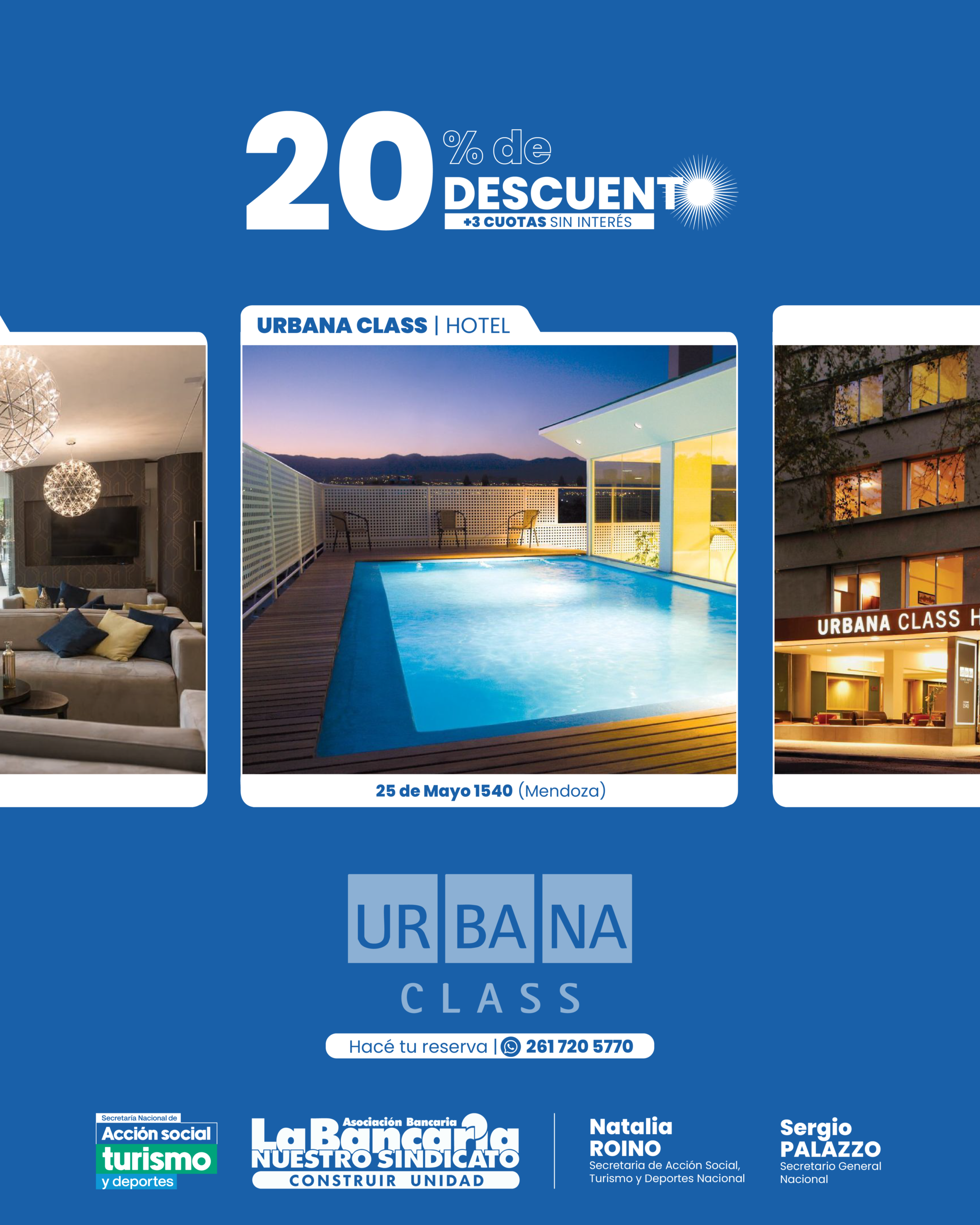Urbana Class Hotel. Mendoza