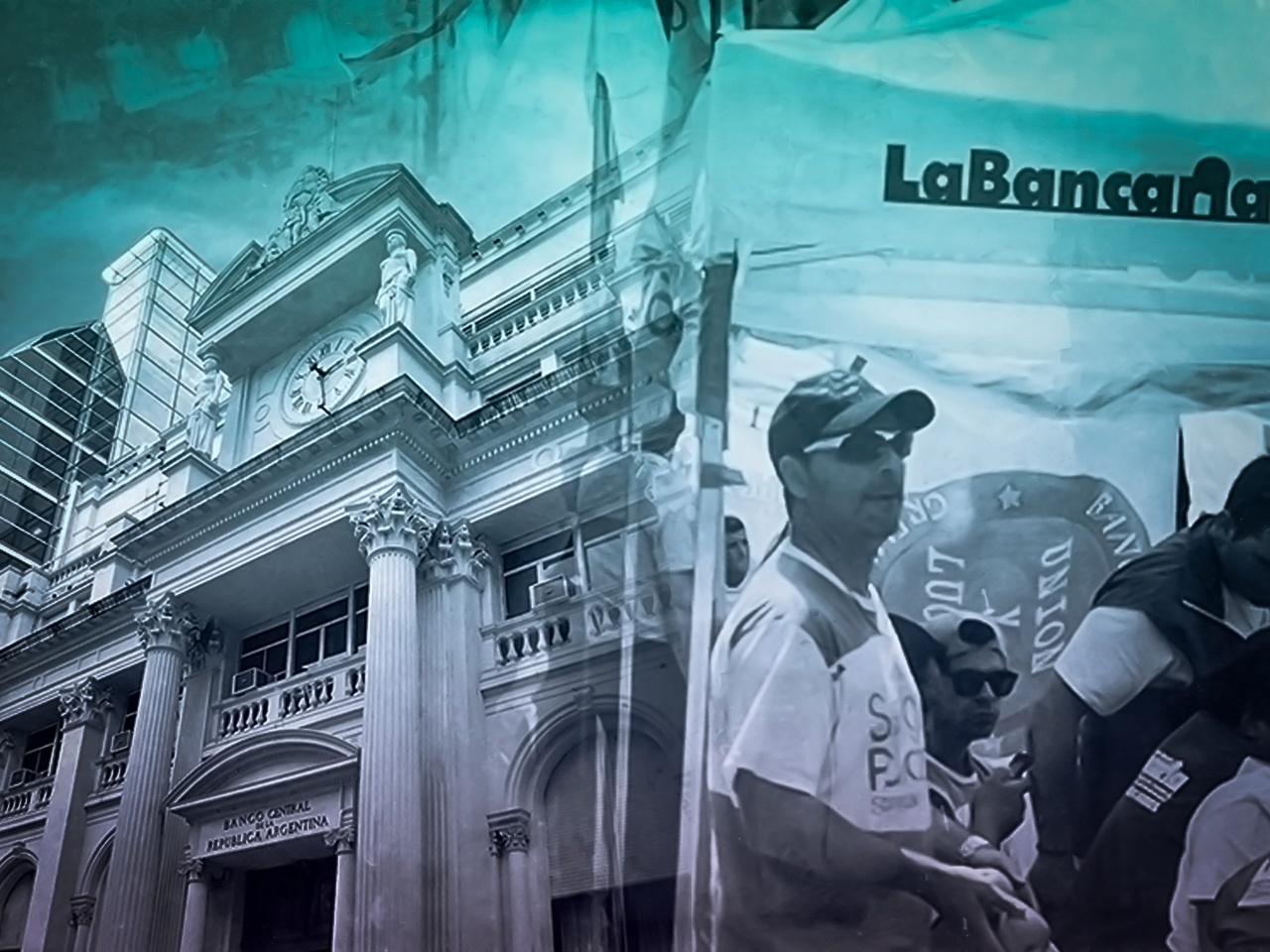 17 DE FEBRERO 2016. Inicio del histórico acampe frente al BCRA