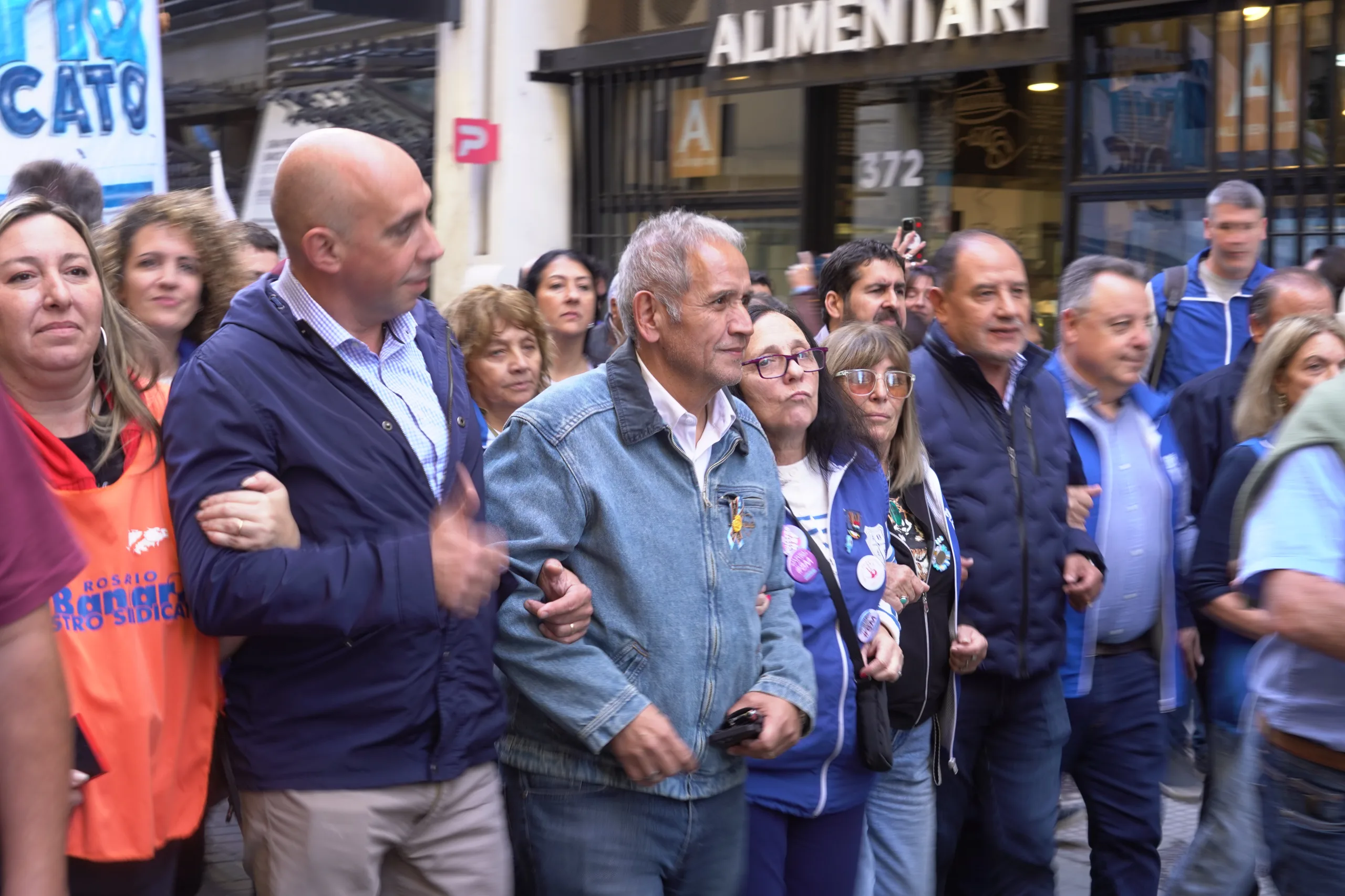 En defensa del trabajo y los derechos, La Bancaria marchó a Plaza de Mayo