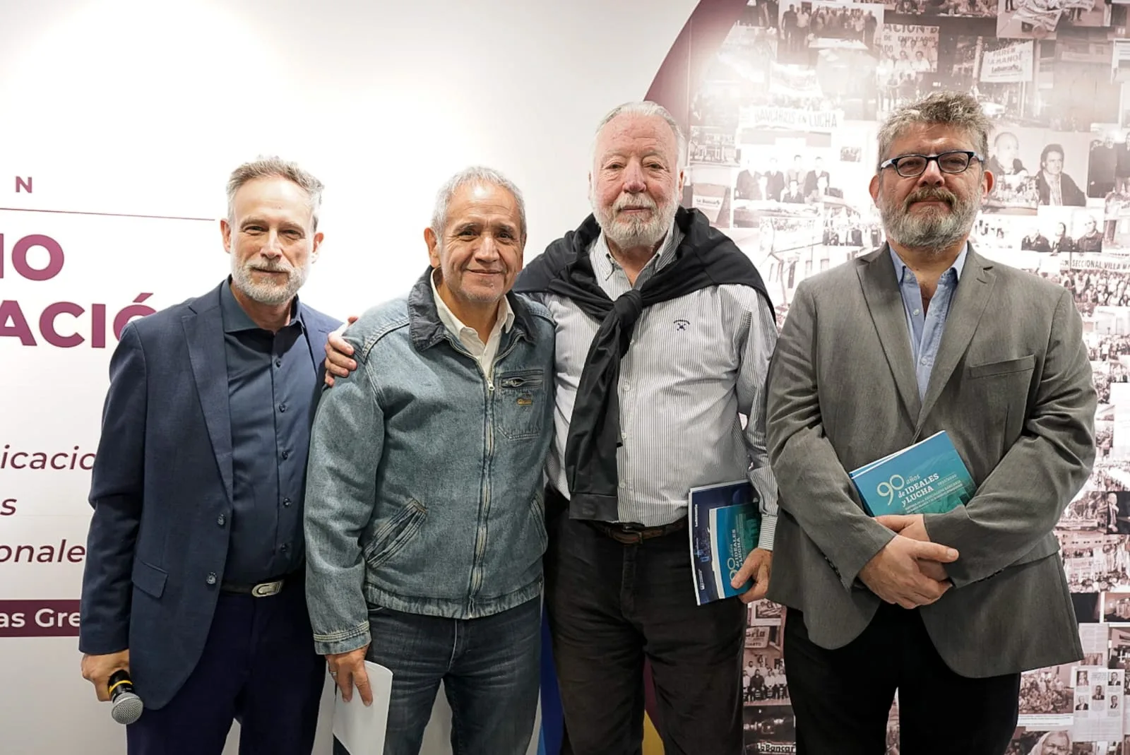 Inauguración de la Muestra de la Biblioteca Nacional Mariano Moreno «Por la fuerza del trabajo»
