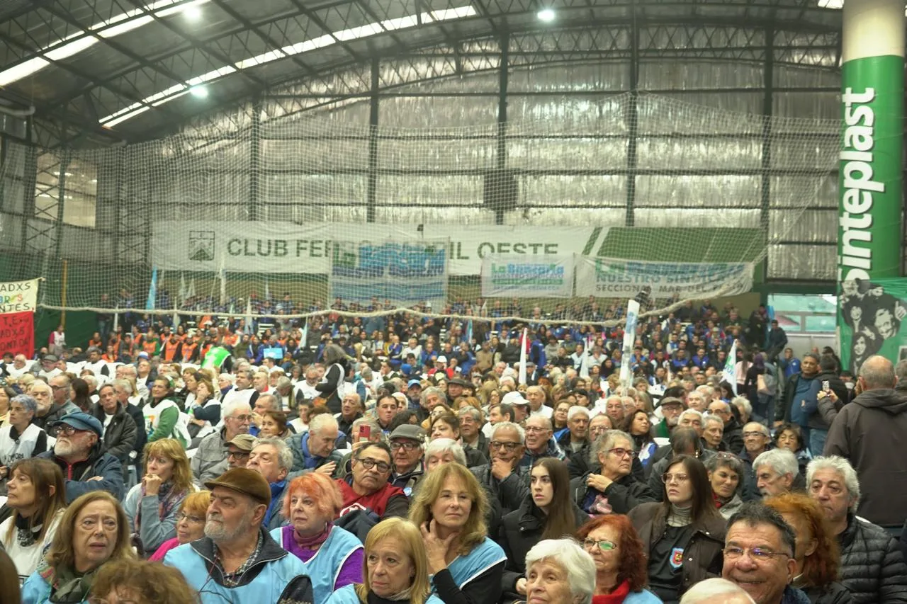 2° JUBILAZO FEDERAL:  MULTITUDINARIO ACTO EN FERRO