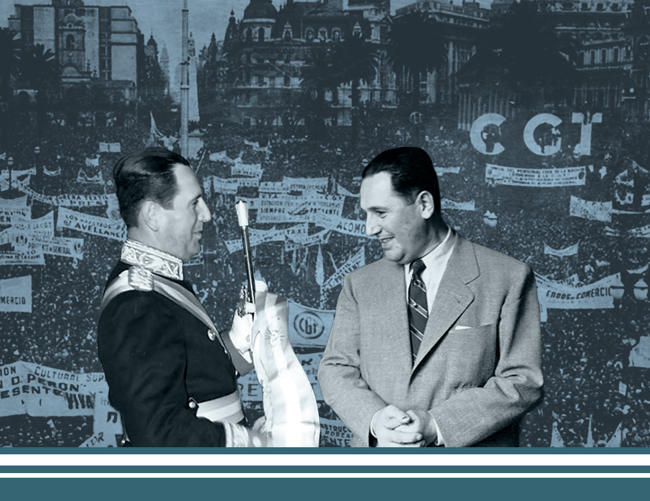 4 DE JUNIO 1946/1952. Juan D. Perón asume su primera y segunda presidencia