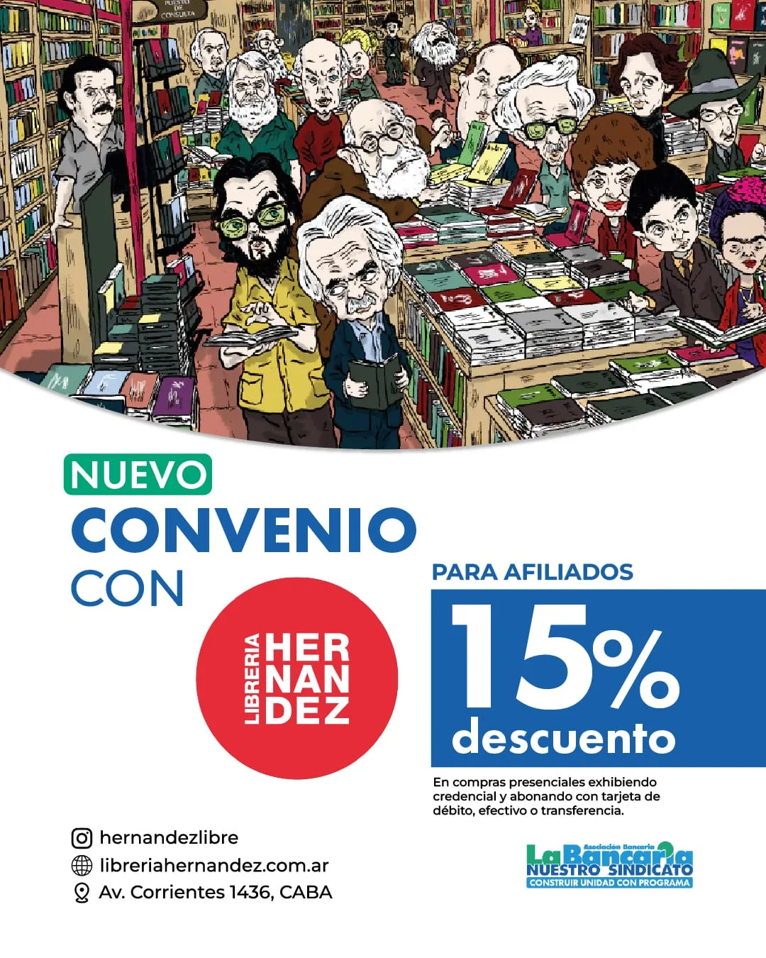 Descuento en Librería Hernández