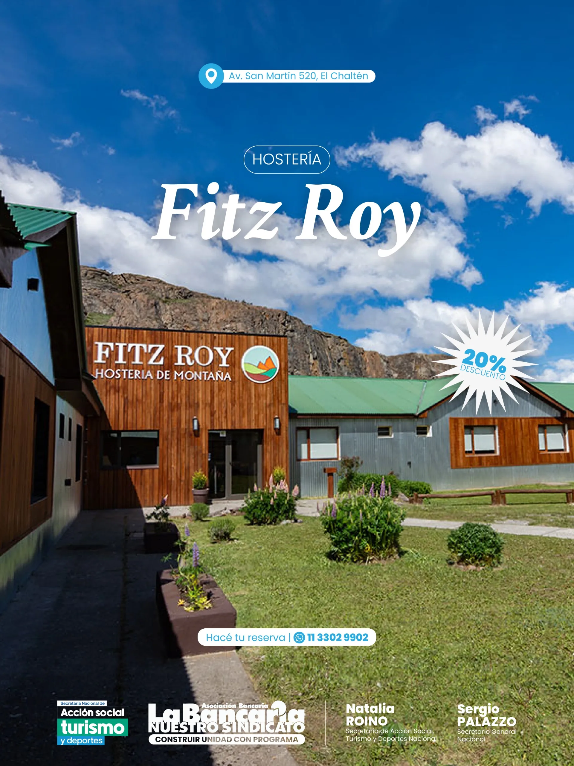 Hostería Fitx Roy, Chaltén